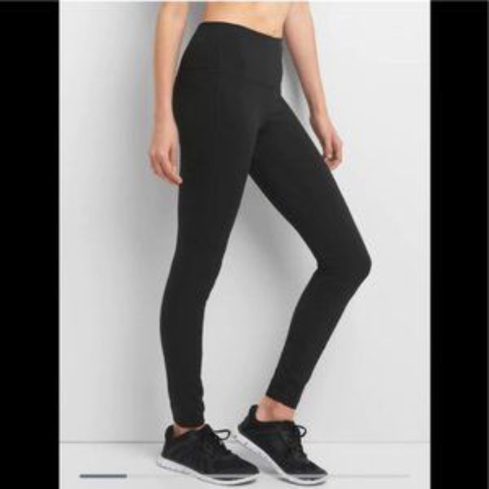 2 PAIRS GAP Fit True Black G Fast Leggings